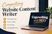 write compelling website content and copy