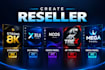 create reseller strong8k, xui panel, noos panel, 4k, trex panel, mega panel