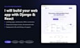build a web application with python django, fastapi and react