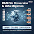 convert cad files between step, iges, stl, dwg