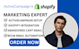 setup activecampaign segmentation shopify abandoned cart activecampaign bfcm