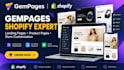 customize gempages shopify store pages and landing pages