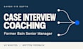 run a mock consulting case interview with written feedback