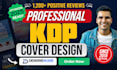 design professional book cover design or kindle cover design