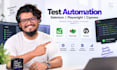 set up selenium or playwright test automation