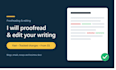proofread and edit your blog posts, emails, and business documents