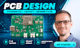 design pcb schematic pcb layout reverse engineering schematics circuit easyeda