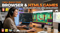 build a browser game, HTML5 game developer, 2d online game, nft web game project