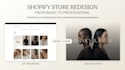 redesign and customize your shopify store