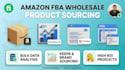 do amazon wholesale sourcing using helium 10 grabley and database analysis