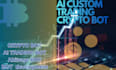 build a trading view pine script strategy and automated trading bot