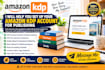 guide you through amazon KDP account setup and publishing
