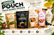 design custom pouch packaging and stand up pouch designs