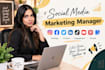 set up facebook and instagram ads for leads and sales manager professionally