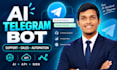build a custom ai telegram bot