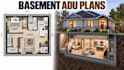 design basement adu professional architectural plans cad documentation