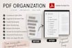 organize, combine, bookmark and clean up your PDF documents