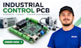 design industrial control pcb board, schematic layout and custom electronics pcb