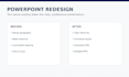 redesign and improve your powerpoint presentation