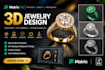 create professional 3d jewelry design in matrix 9