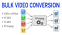convert and compress large video libraries