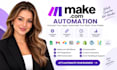 do make, make com automation, make com expert, make automation