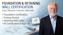 certify your foundation and retaining wall engineering letter