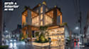 generate realistic ai architecture interior design renderings concept