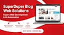create professional blog websites with SEO and ai automation