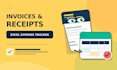 organize invoices and receipts into a clean excel expense tracker