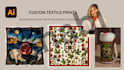 create custom textile prints, fashion patterns and surface designs