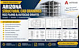 create arizona structural cad drawings rcc plans autocad drafts column layouts