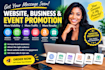 promotion your website, business, event, substack, christmas promo, amazon