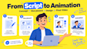 create a professional saas explainer video with 2d animation