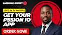 develop launch passion io online course app using passion io