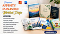 affinity publisher, brochure catalog, magazine, design paperback, amazon KDP