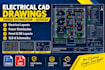 create electrical cad drawings and power distribution in autocad