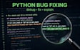 debug and fix bugs in your python code