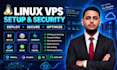 set up, secure and deploy your linux vps