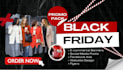 design black friday social media posts and ecommerce banners