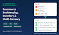 do ecommerce bookkeeping, inventory, cogs and multi currency in quickbooks