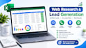 do web research, lead generation, and data mining