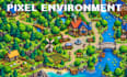 create pixel tileset 8bit 16bit pixel tilemap top down game pixel environment