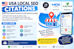 build USA local SEO citations using yext, moz local  brightlocal