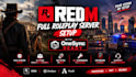 setup redm full roleplay server with onesync ready