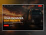 design modern and professional logistics website