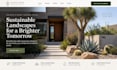 build squarespace xeriscape website drought landscape website desert landscape