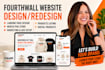 design fourth wall website setup fourthwall store setup fourthwall pod merch