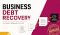 draft a business debt recovery demand letter
