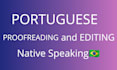 professionally proofread and edit your portuguese text